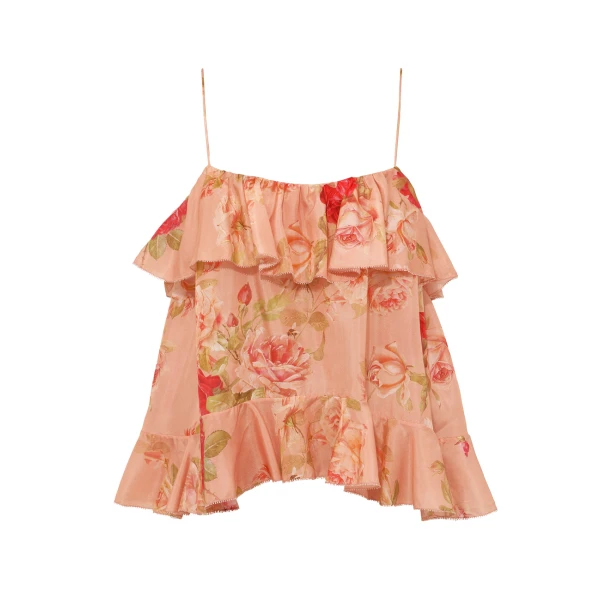 Elevate your elegance in this Zimmermann Tops available now at Coveti