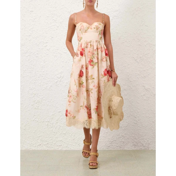 Elevate your elegance in this Zimmermann Dresses available now at Coveti