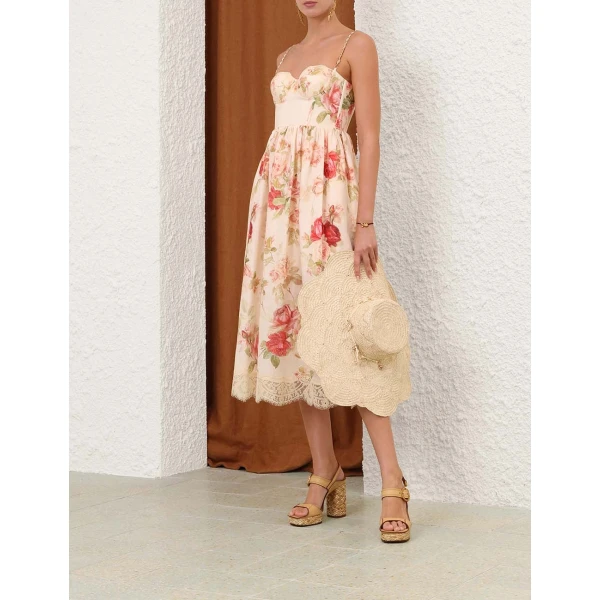 Elevate your elegance in this Zimmermann Dresses available now at Coveti