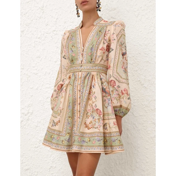 Elevate your elegance in this Zimmermann Dresses available now at Coveti