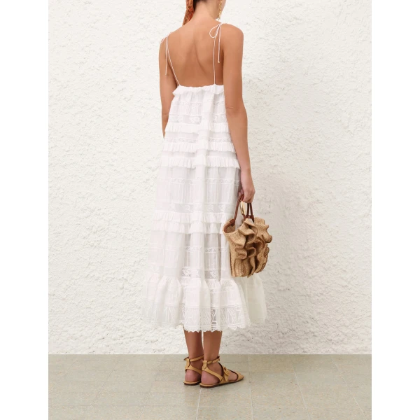 Elevate your elegance in this Zimmermann Dresses available now at Coveti