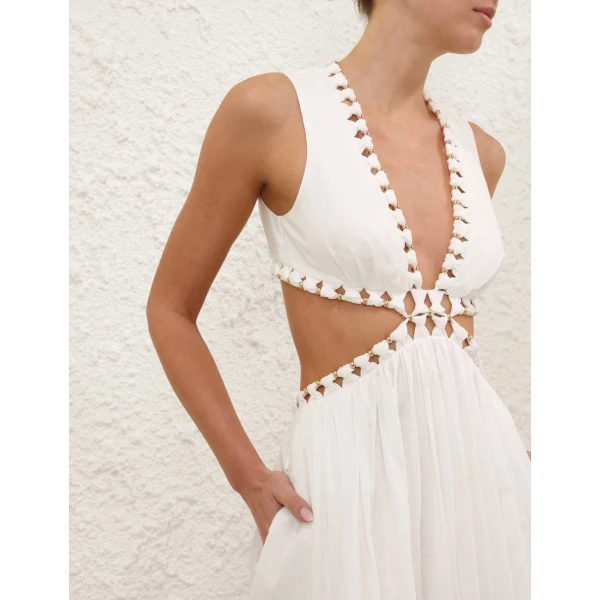 Elevate your elegance in this Zimmermann Dresses available now at Coveti