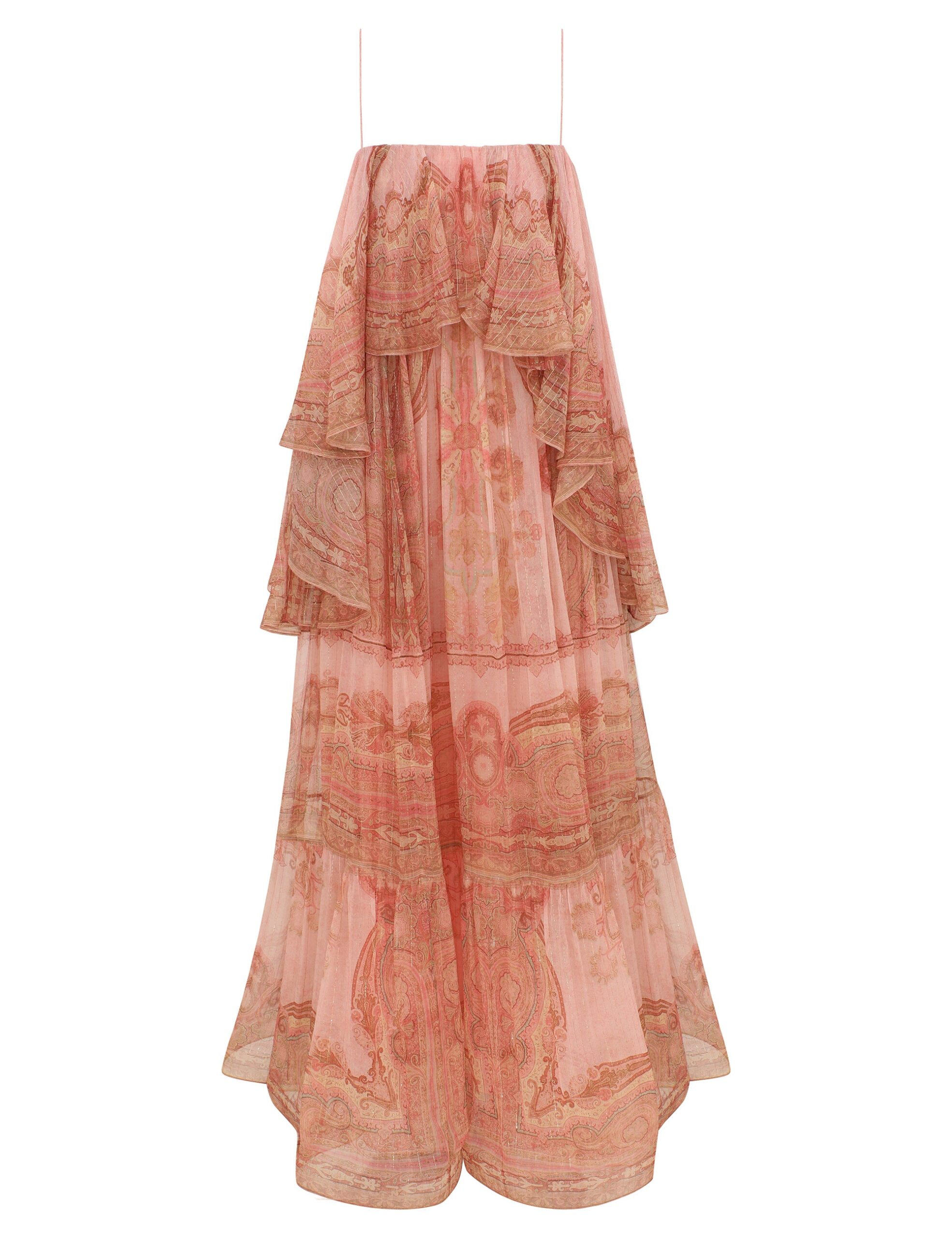 Zimmermann Sundance Frill Maxi Dress | Ready to Wear Collection Coveti Elevate your elegance in this Zimmermann Dresses available now at Coveti
