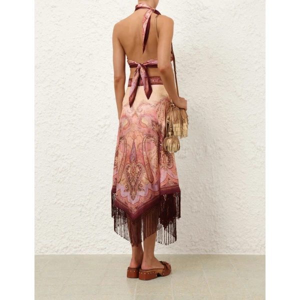 Elevate your elegance in this Zimmermann Skirts available now at Coveti
