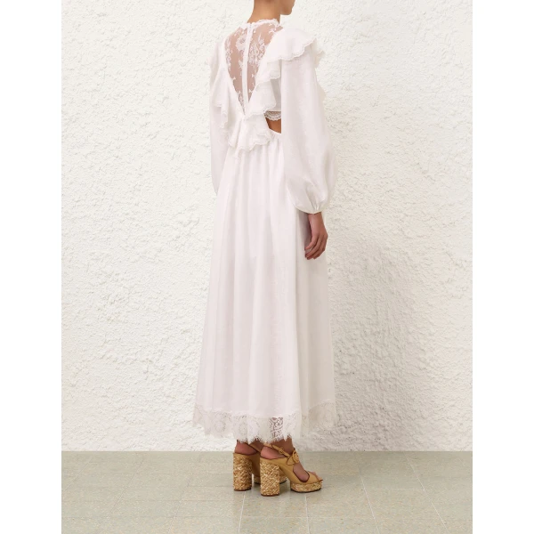 Elevate your elegance in this Zimmermann Dresses available now at Coveti