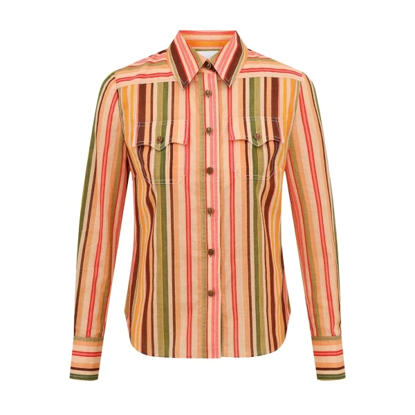 Elevate your elegance in this Zimmermann Tops available now at Coveti