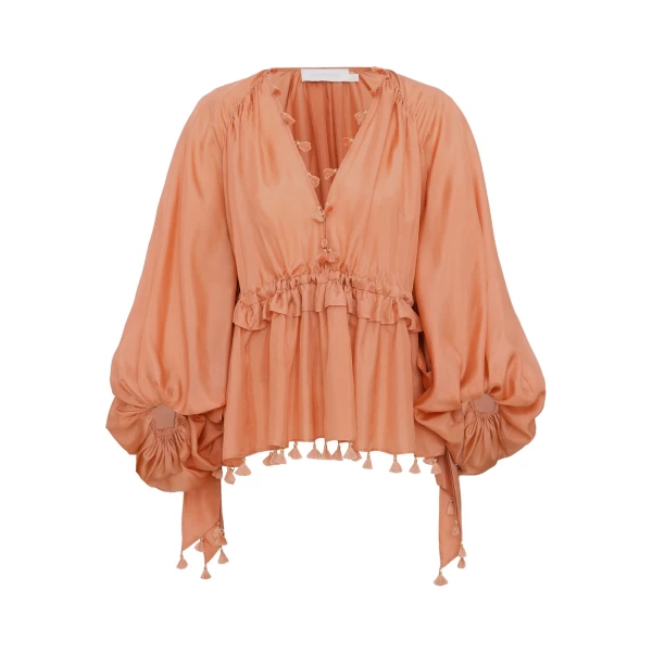 Elevate your elegance in this Zimmermann Tops available now at Coveti