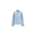 Alaïa Zip Denim Shirt - ALAÏA Pants - Laser Cut Luxury - Shop at Coveti