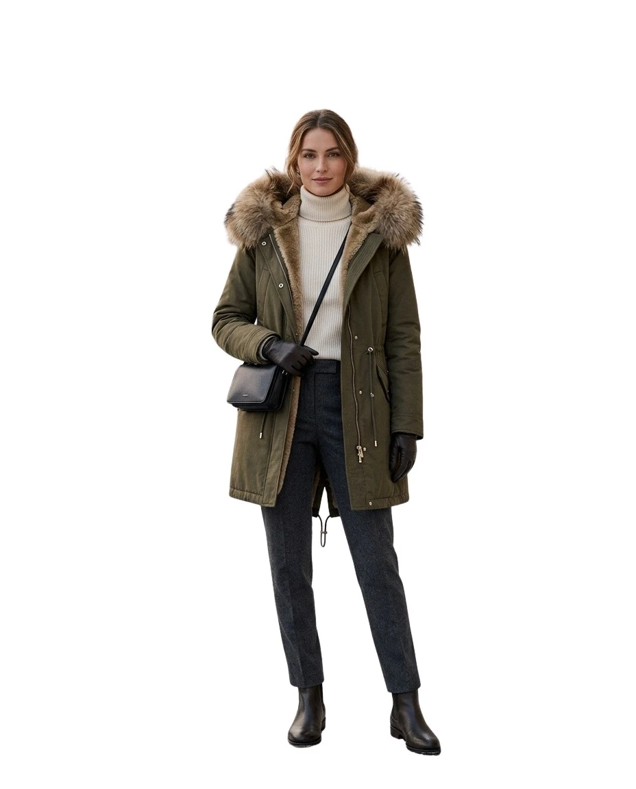 Gemma Deeks Style Guide: How to Style Yves Salomon: The Parka, the Fur Trim, the Shearling Coat