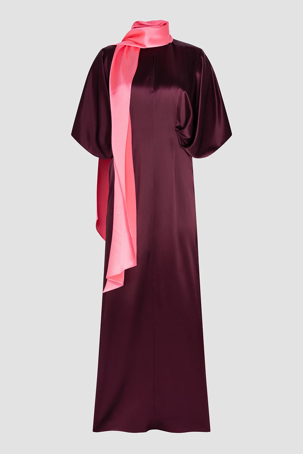 ROKSANDA Sami Dress in Deep Burgundy