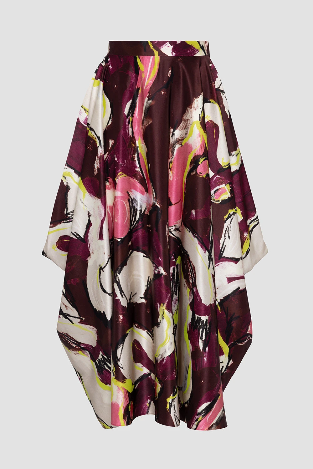ROKSANDA Amari Skirt in Brush Burgundy