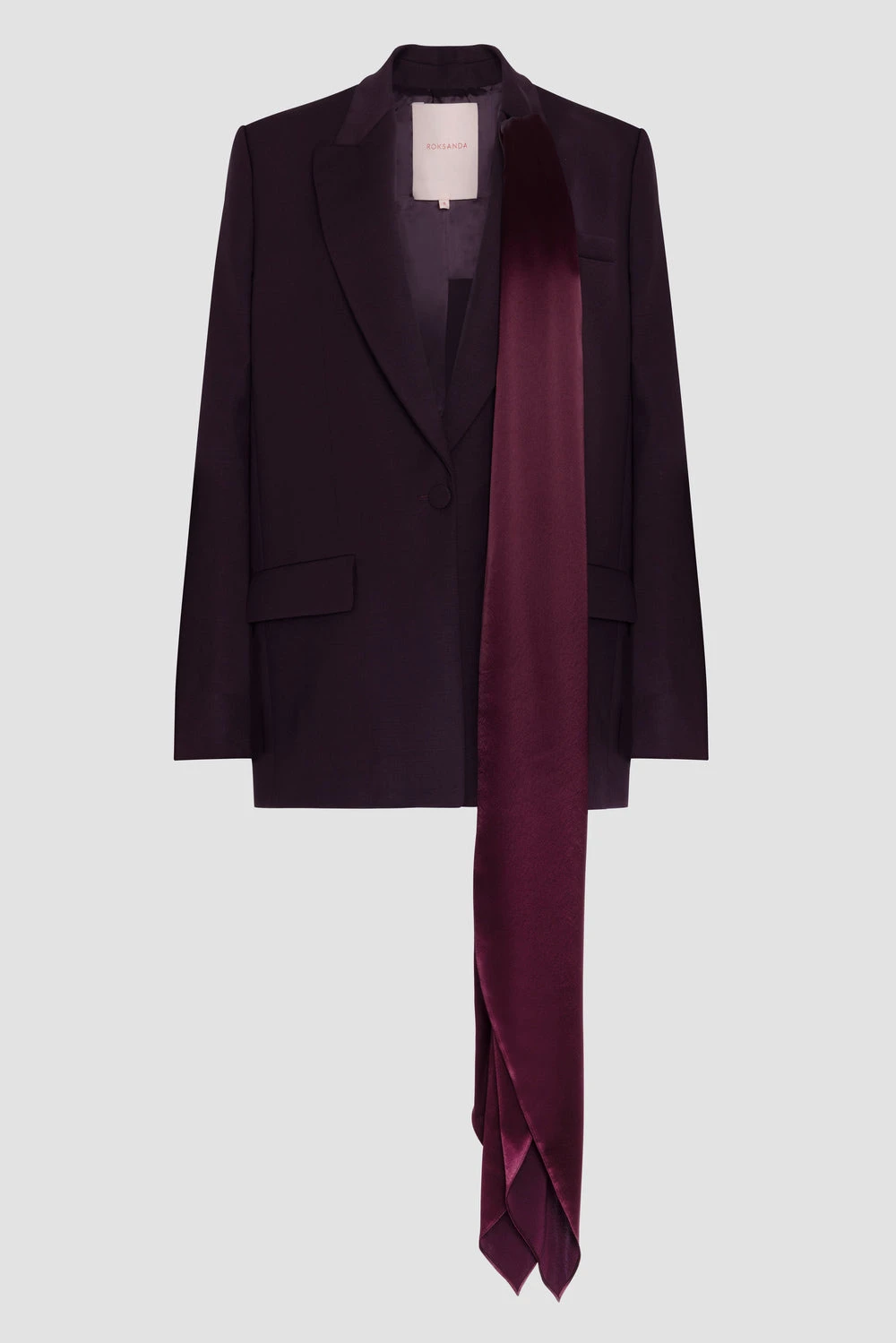 ROKSANDA Isabel Jacket in Burgundy