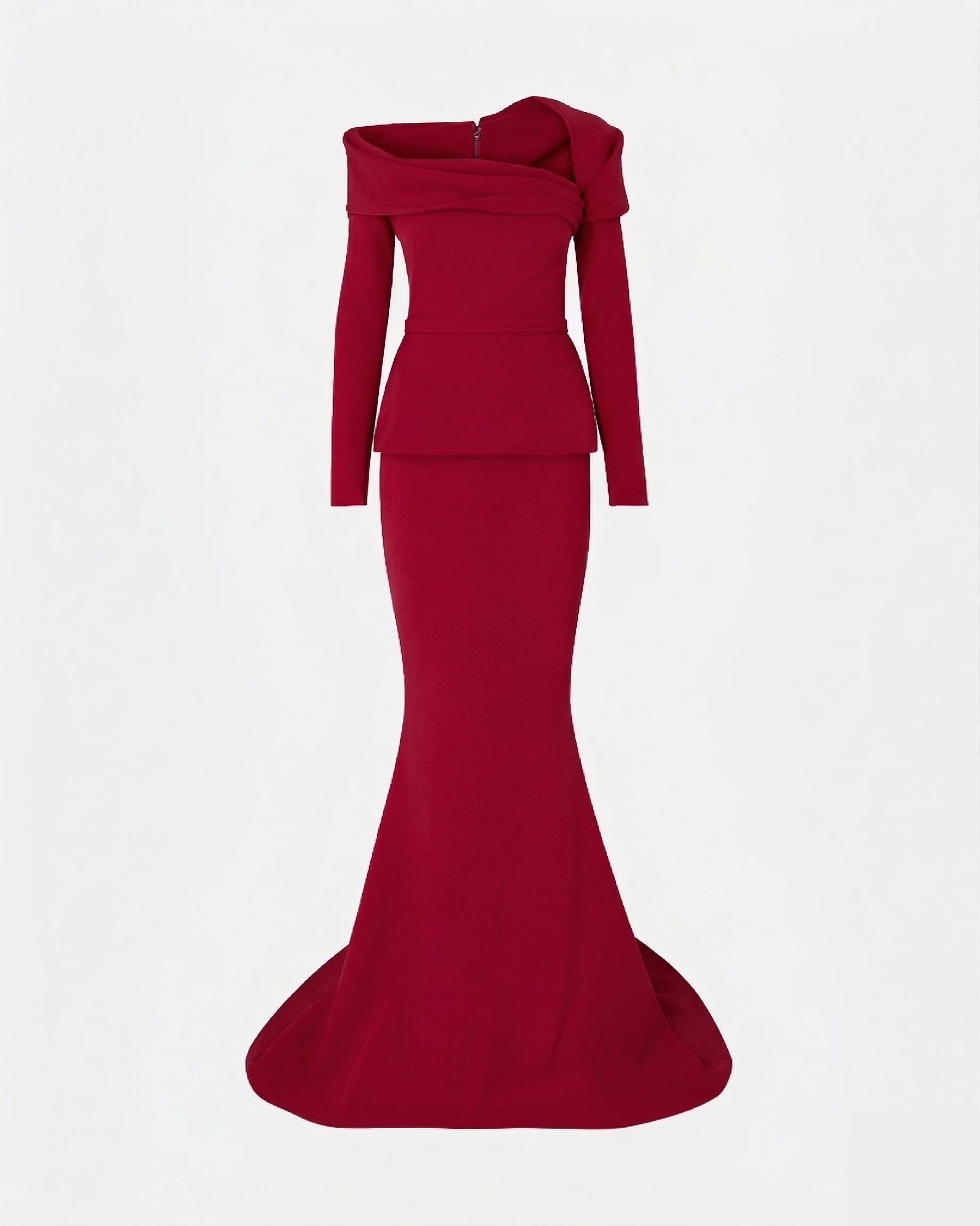 Andra Azalea Red Long Dress