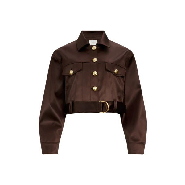 Aje Ardena Satin Jacket