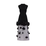 Aje Fleura Knit Midi Dress