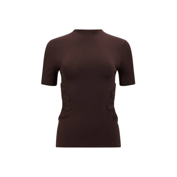 Aje Miri Slim Fit Knit Tee