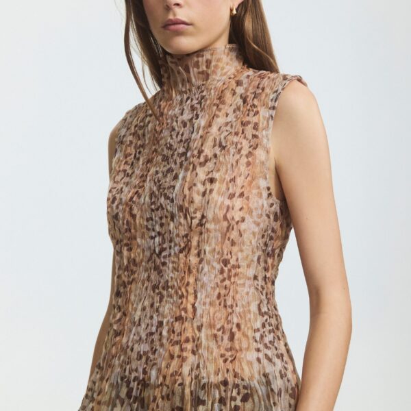 Sandhaze Leopard tops