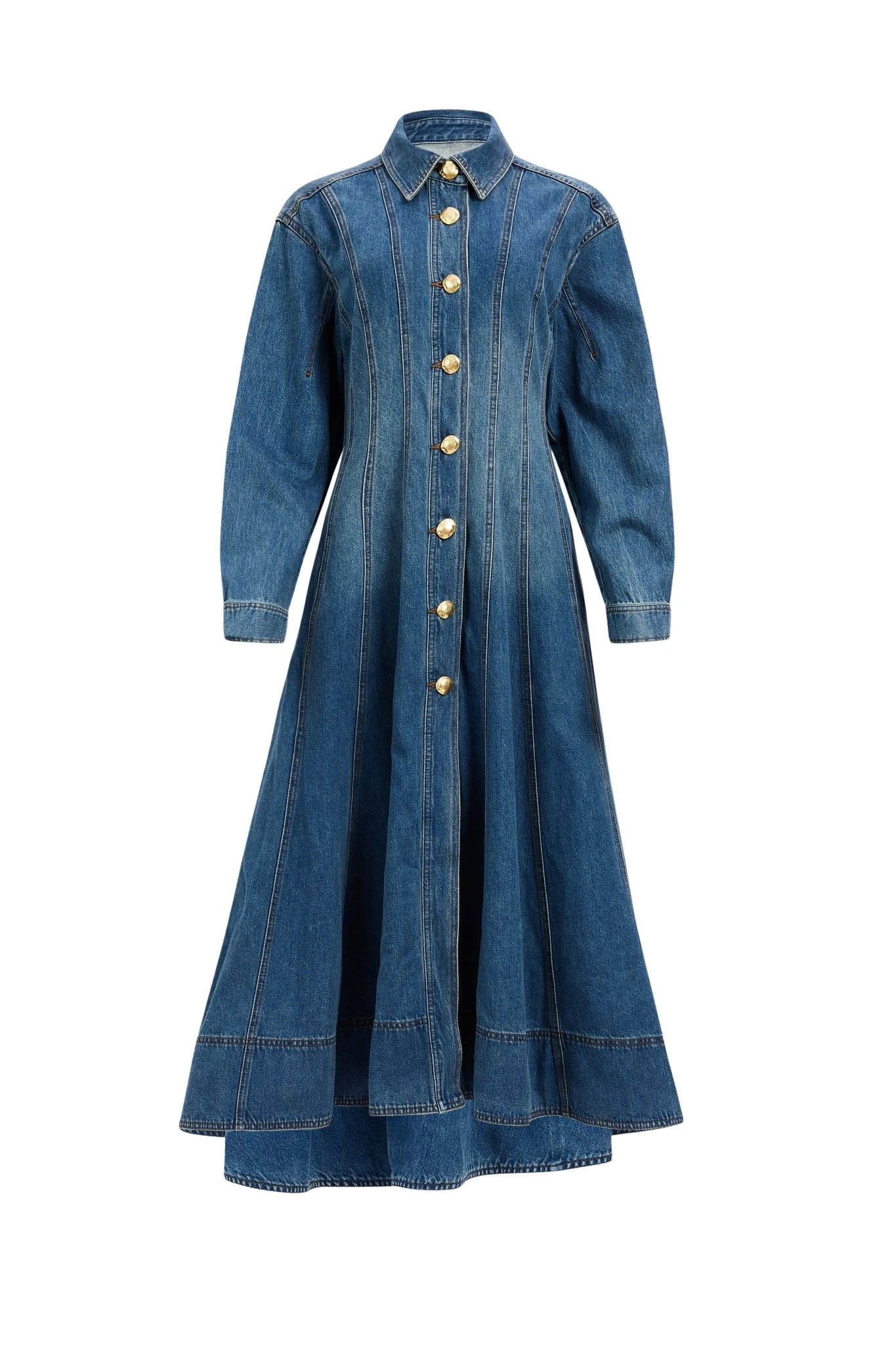 Aje-Viva-Denim-Midi-Dress79185_nobg Aje Viva Denim Midi Dress