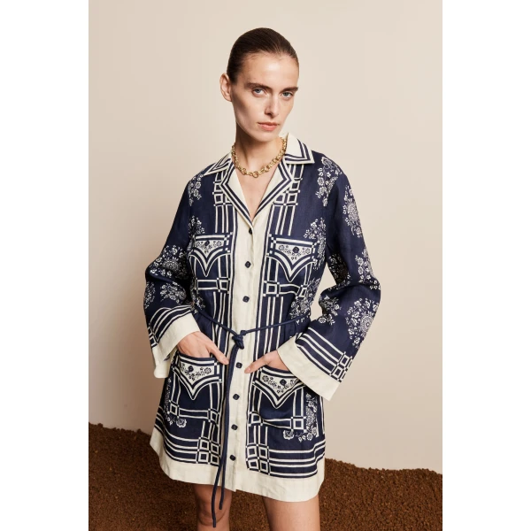 Alémais Banderra Mini Dress
