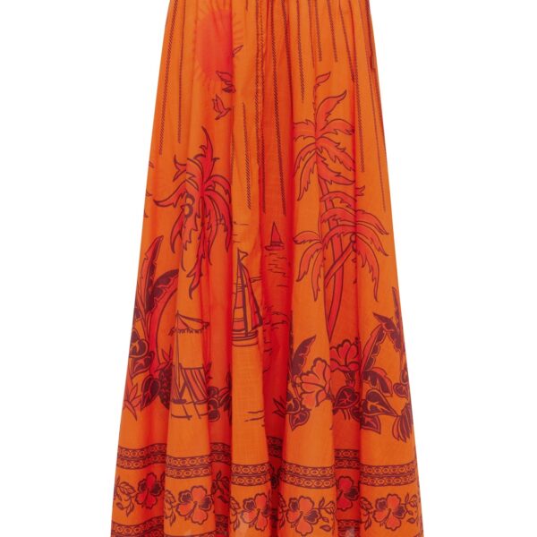Alémais Boathouse Midi Skirt