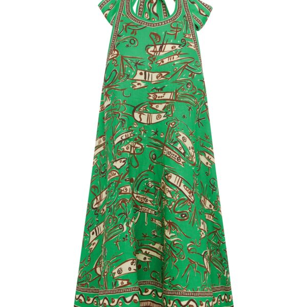 Alémais Fish Sticks Mini Dress