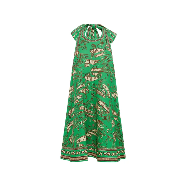 Alémais Fish Sticks Mini Dress