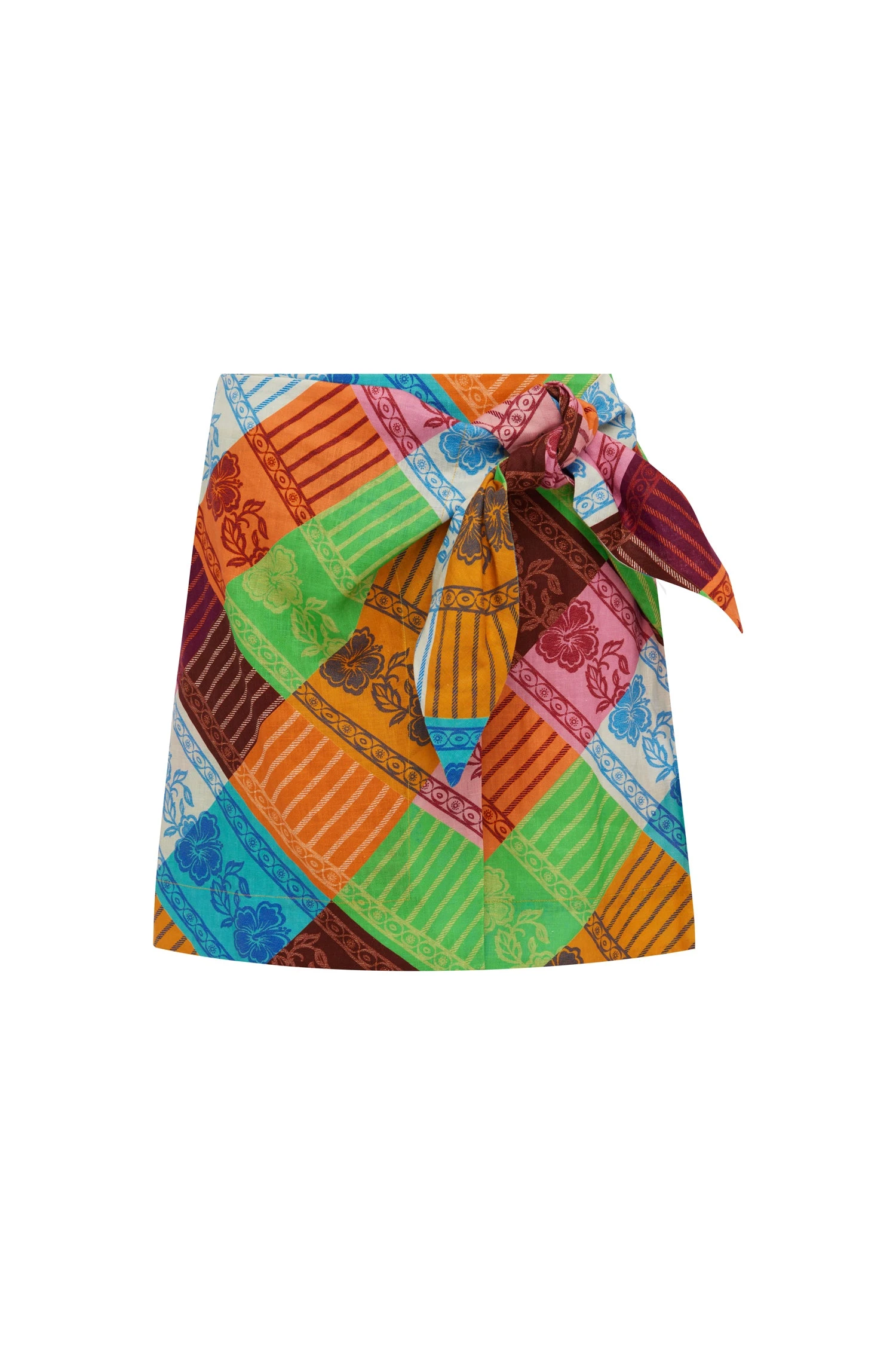 Kaleidoscope Sarong Skirt by Alemais - Skirts Alémais Kaleidoscope Sarong Skirt