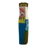Alémais Lasso Patchwork Knit Dress