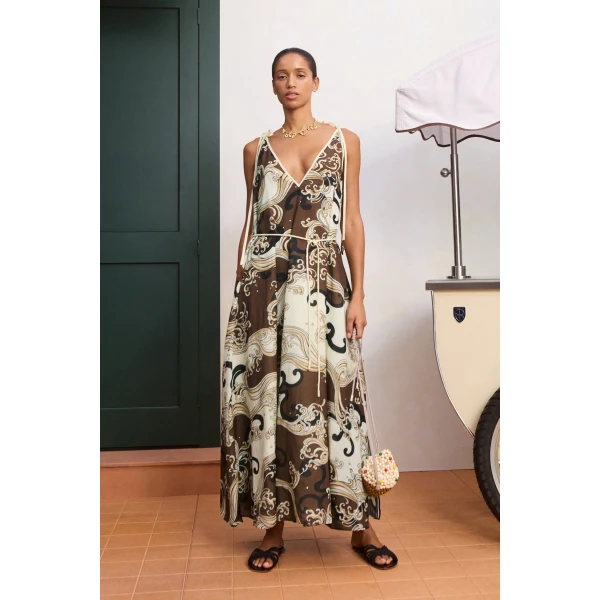 Alémais Otis Midi Dress