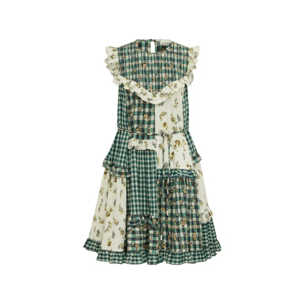 Alémais Outrider Seersucker Mini Dress