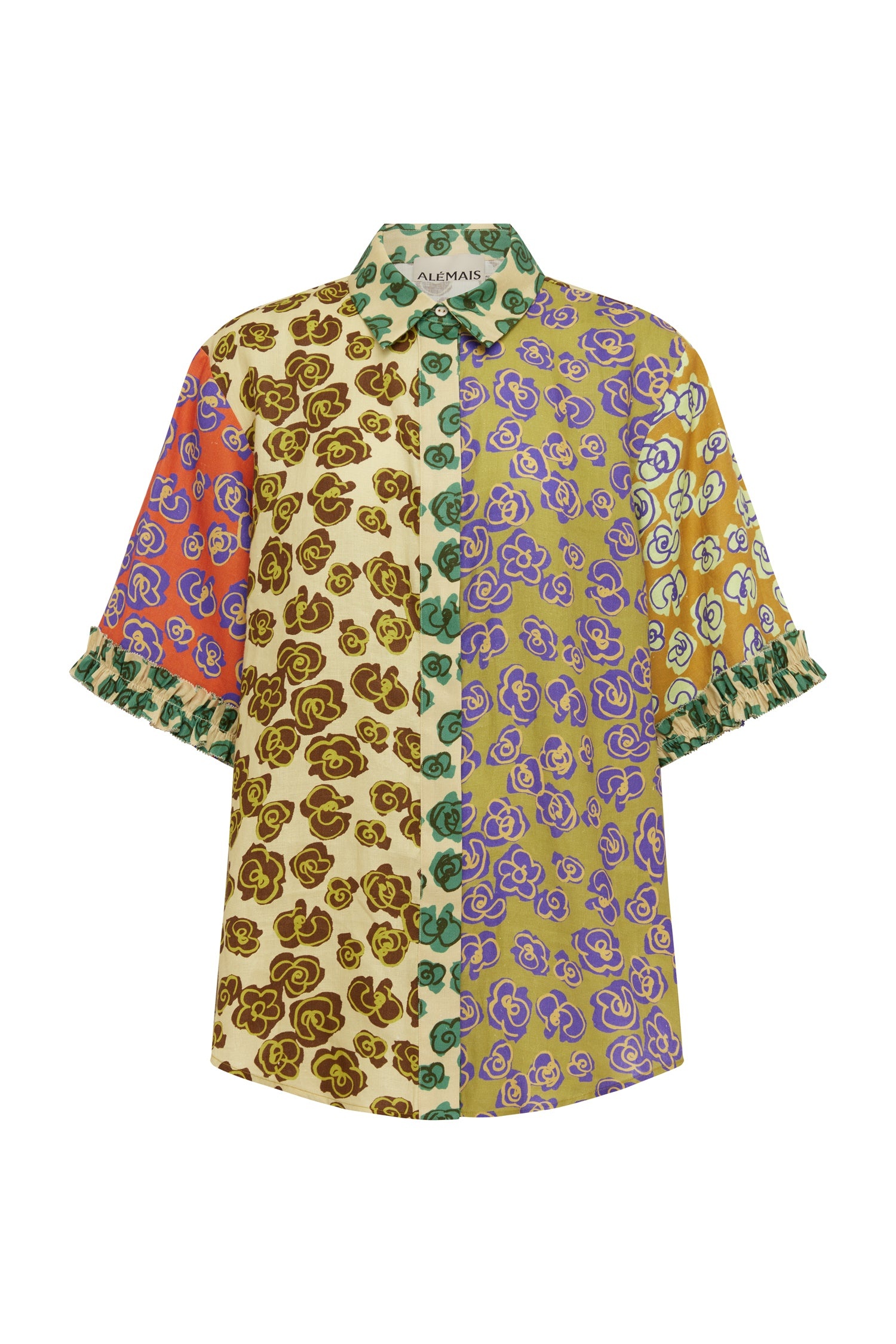 Alemais Patty Spliced Shirt