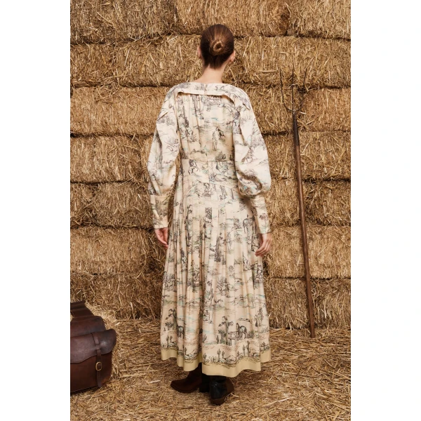 a European linen and viscose blend
