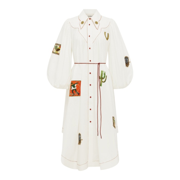 Alémais Westwood Embellished Shirtdress