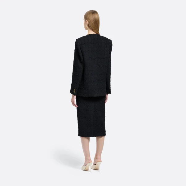 designer midi skirt