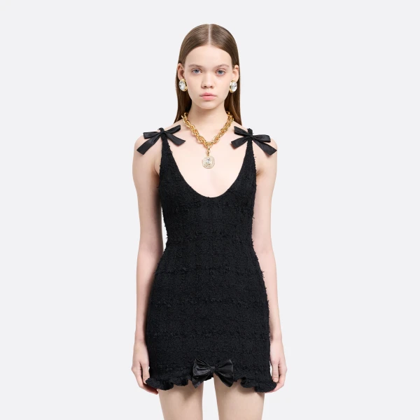 multicolour mini dress