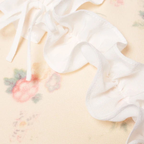 alessandra rich floral print midi dress