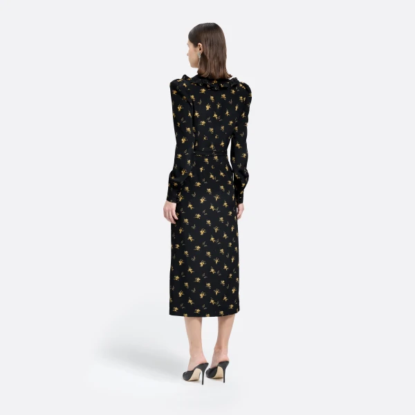 designer midi dress