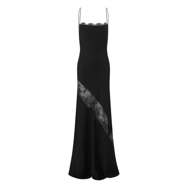 alex perry satin crepe gown