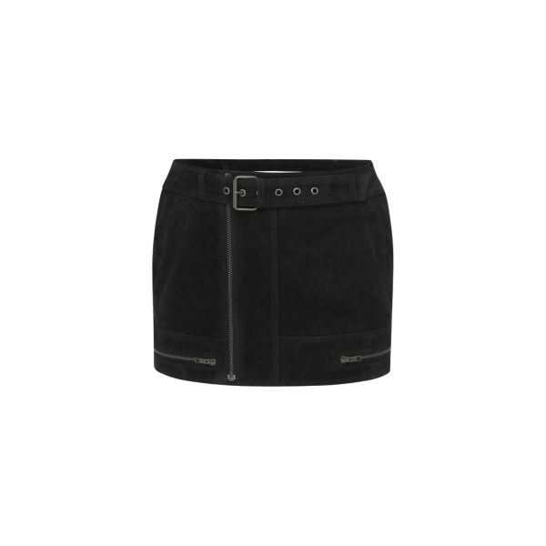 alex perry suede skirt