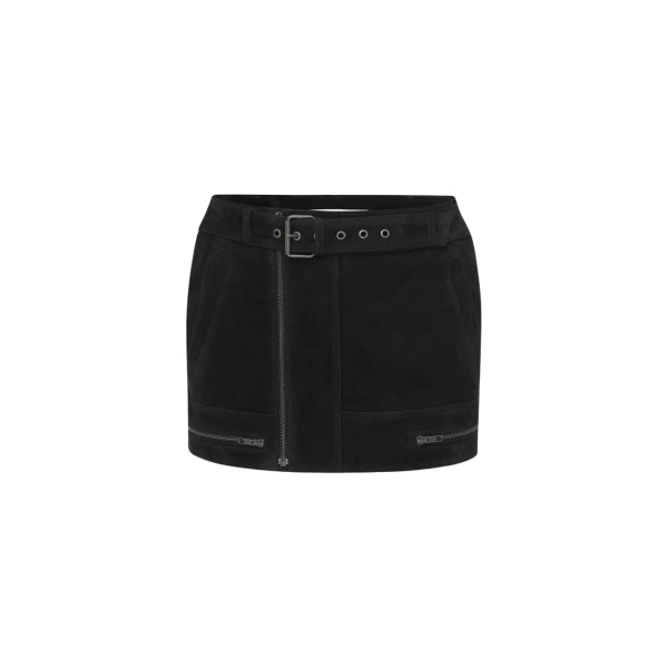 alex perry suede skirt