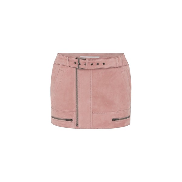 alex perry suede skirt