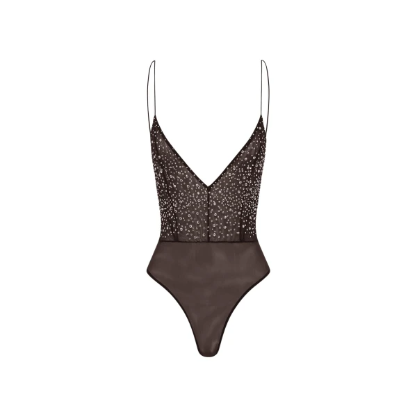 alex perry crystal mesh bodysuit