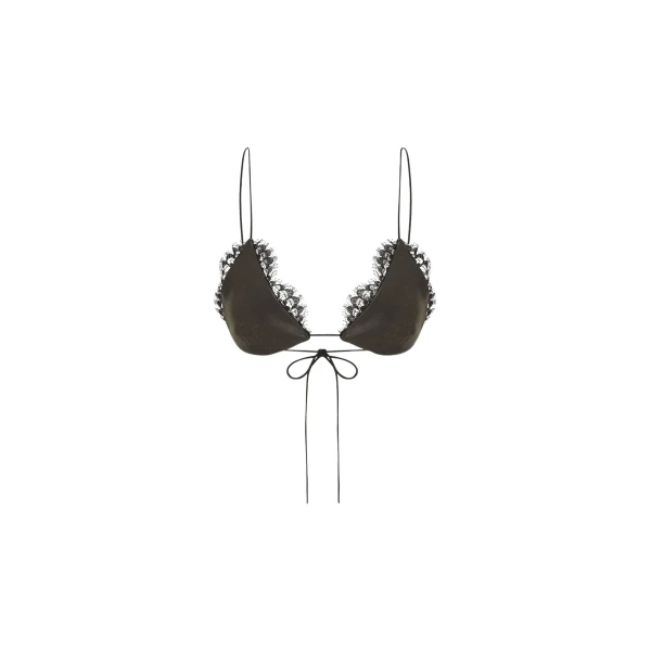 alex perry leather top