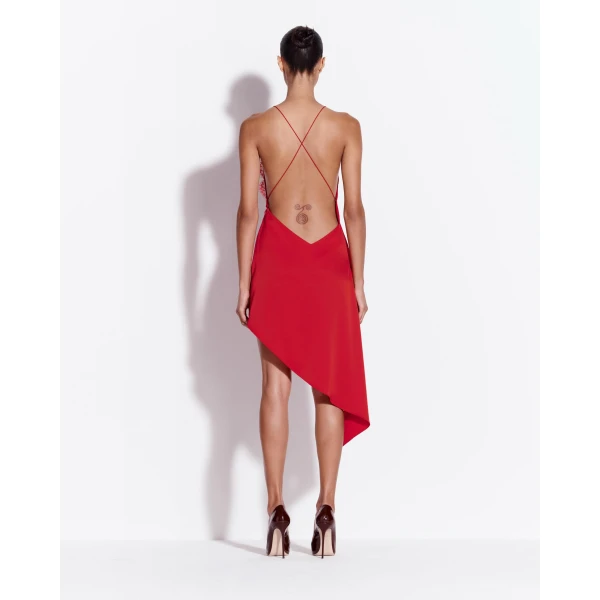 Bikini Wrap Asymmetric Dress