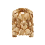 alex perry faux fur jacket