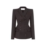 alex perry wool suiting blazer