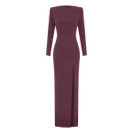 alex perry crepe gown
