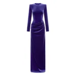 alex perry velvet gown