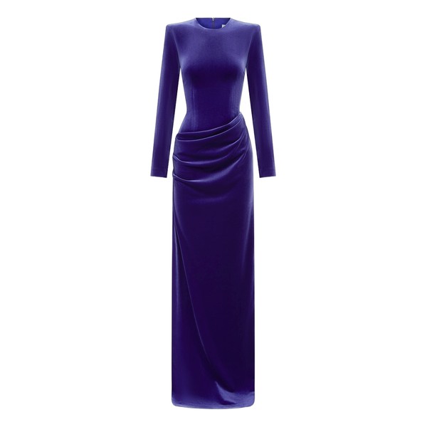 alex perry velvet gown