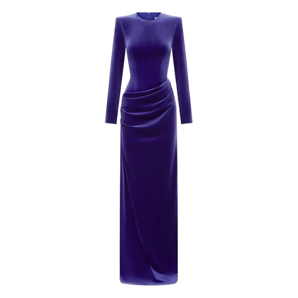 alex perry velvet gown